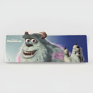 Monsters Inc. Sully 2023 Spirit Halloween End Cap Store Display Sign 24"x8"